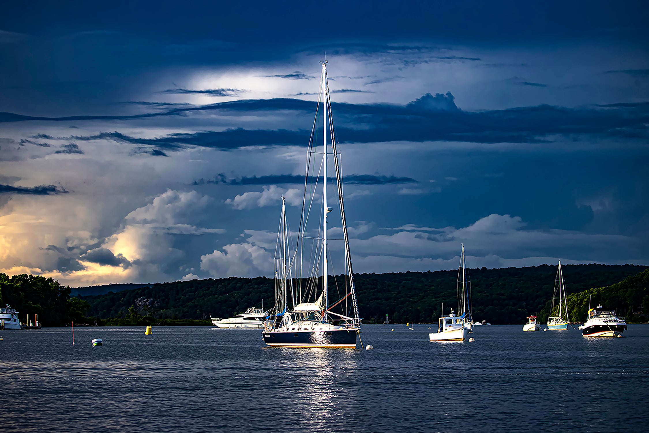 Essex Blue Boat