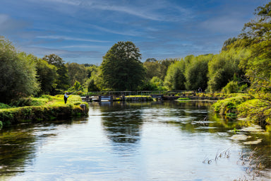 Fishermen on River Test