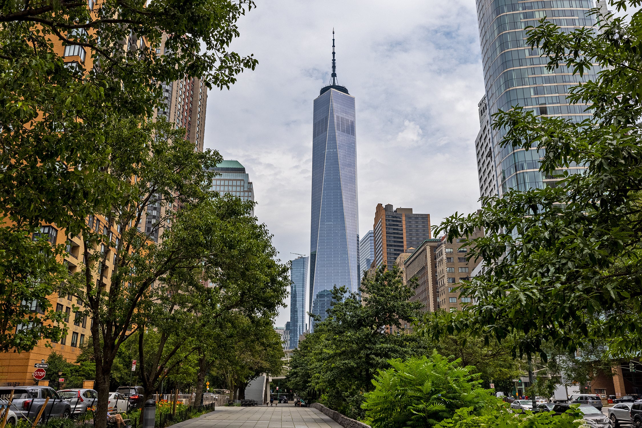 NYC Freedom Tower from Wall Street