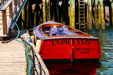 Rockport Expresso Boat Close