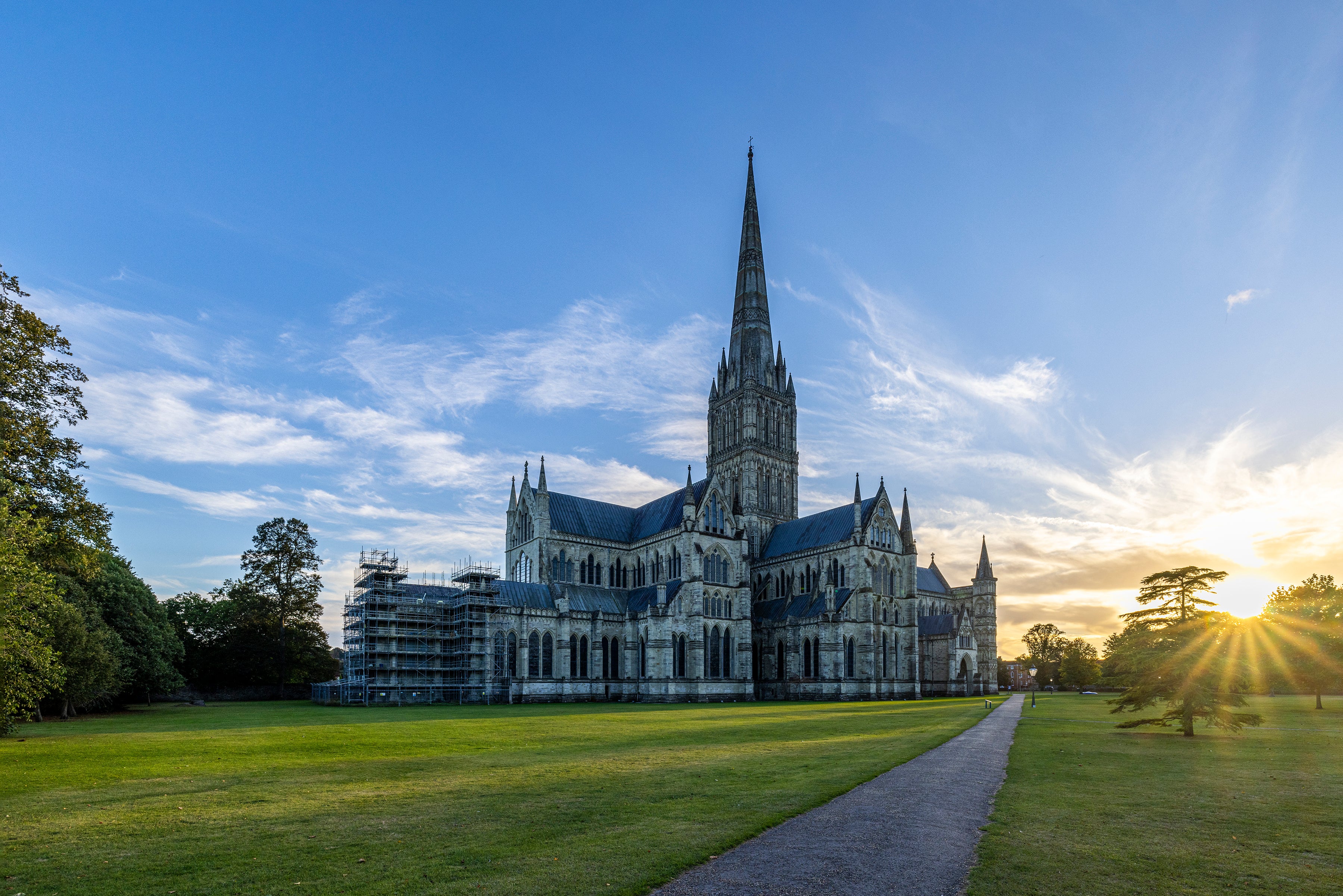 Salisbury Cathedral from West