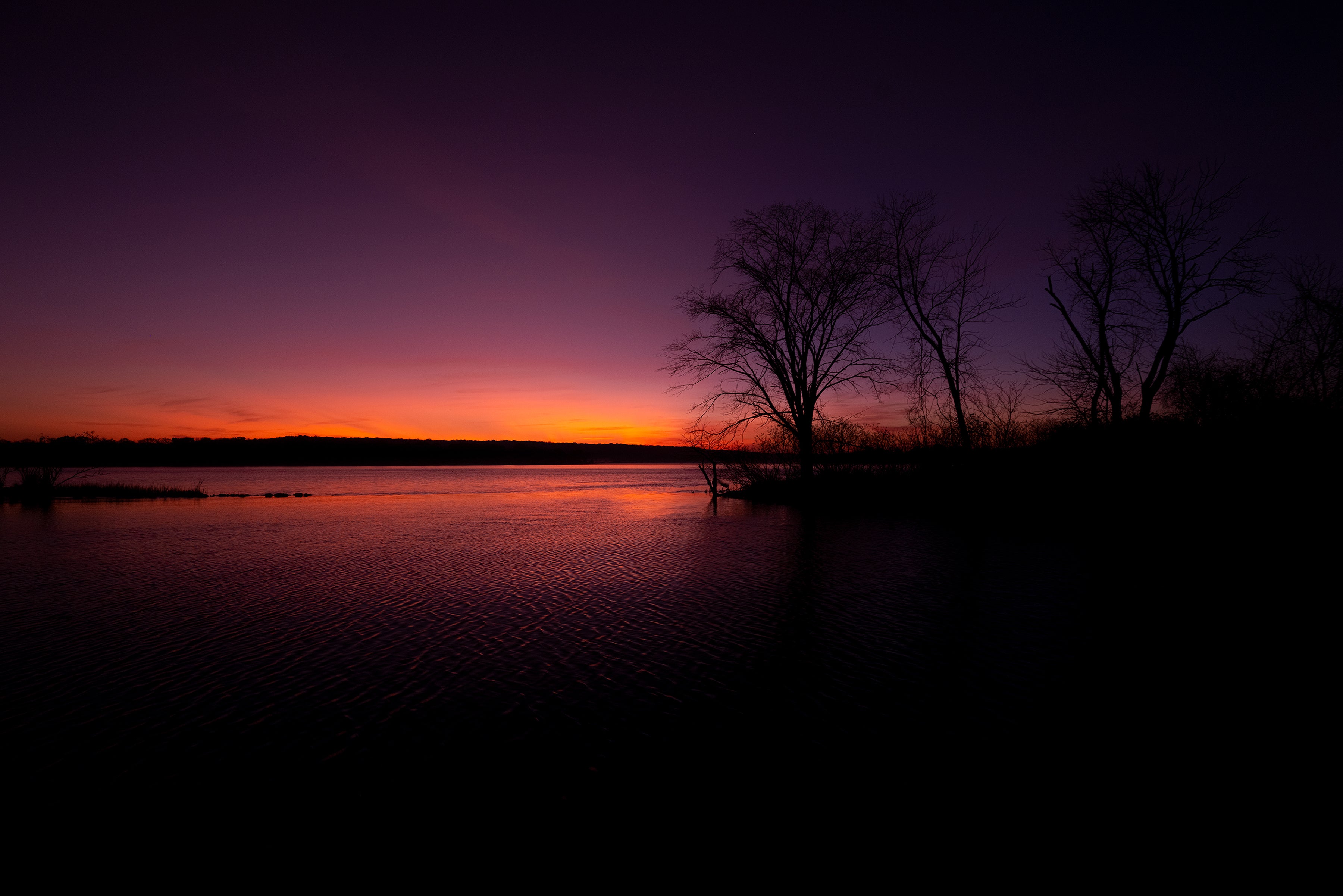 Sunrise and Tree North Cove Gap