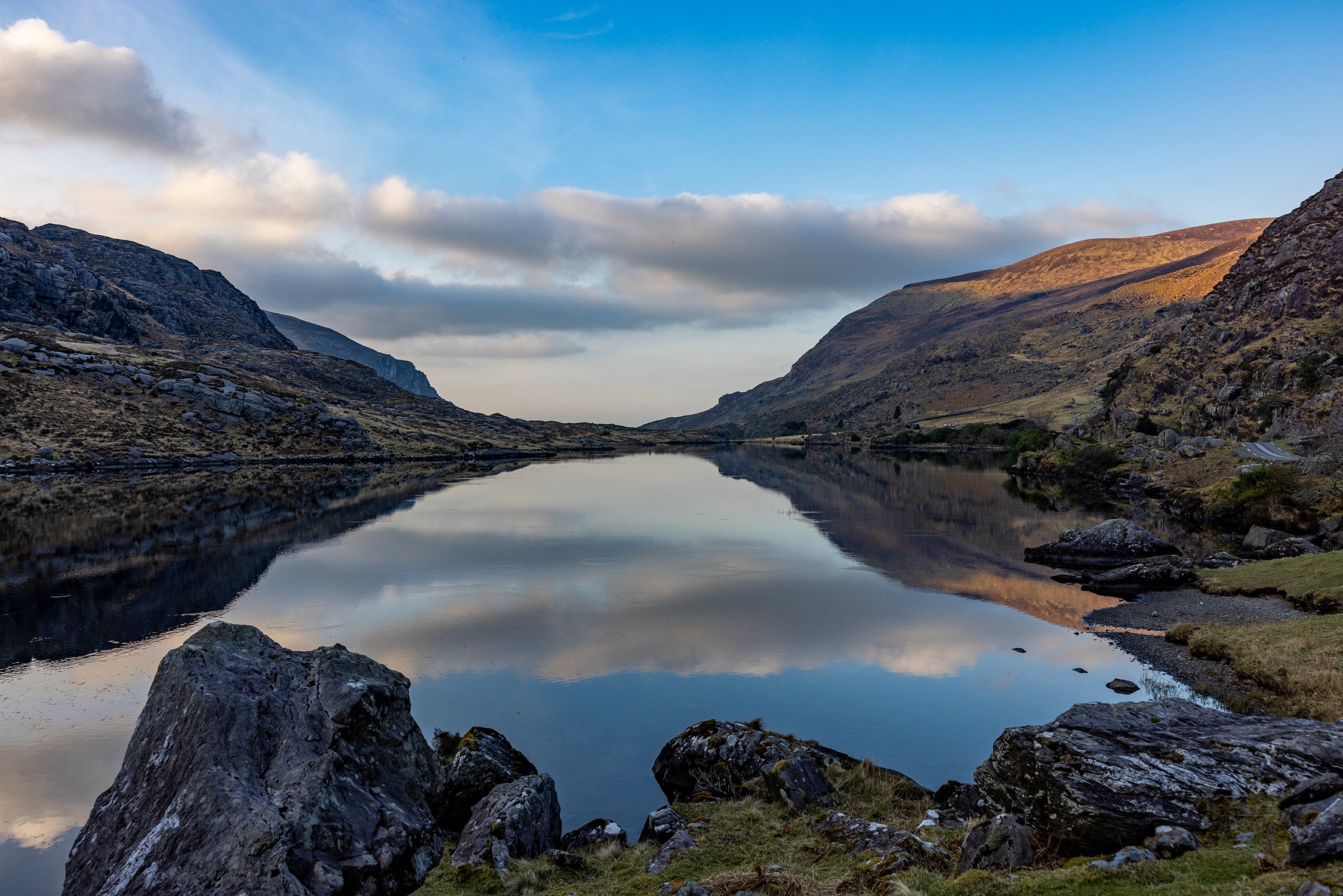 The Dunloe Gap in Ireland