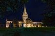 Salisbury Cathedral at Night