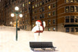 Snowman of Quebec City
